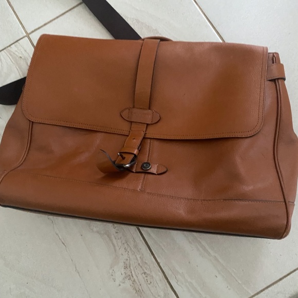 COACH mens briefcase leather ,beautiful brown colour very roomy - Picture 2 of 8